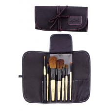 7Pc Brush Collection W/Black Pouch