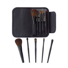 5Pc Brush Set W/Black Magnet Pouch