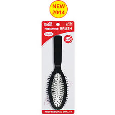 BLISTER (SMALL) PORCUPINE BRUSH * BLACK *  12dz/cs