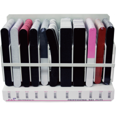 Nail File Set W/Display Rack