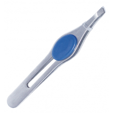 Blue Grip Slant Tweezer 48Pc/Jar