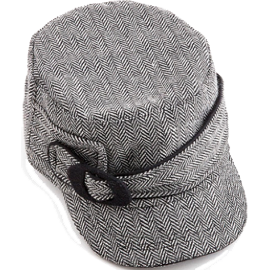 Herringbone cheap military cap